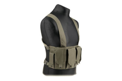 Chest Rig type tactical vest - Olive Green - obrazek 3