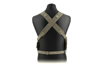 Chest Rig type tactical vest - Olive Green - obrazek 4