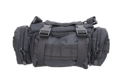 Engineer bag - Black - obrazek 2