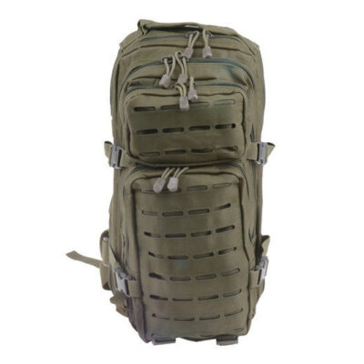 Alternative view of Assault Pack (Laser Cut) – Olive