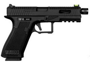 Novritsch SSP18 GBB CO2 Pistol - Black