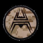 ANAREUS VELCRO SPIDER Round Patch - AOR1