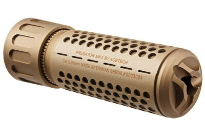 AceTech PREDATOR MKII (BRIGHTER R) QD Tracer Suppressor - Tan