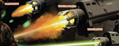 AceTech RAIDER Tracer Suppressor with Muzzle Flame (BLASTER M) - Black - obrazek 5