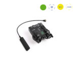 DBAL-A2 Illuminator / Laser Module Green  plus  IR Aluminium - BK - obrazek 2