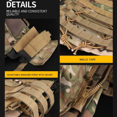 JPC Tactical Vest 2.0 - Grey WOSP61-GR asgbox.pl JPC Tactical Vest 2.0 - Grey WOSP61-GR asgbox.pl