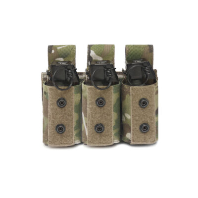 Alternative view of WAS Triple 40mm MOLLE Grenade Pouch - MultiCam(R)