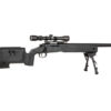 SA M40A3 (SA-S02 CORE(TM)) Sniper Rifle with Accessories - Black OD-A-SPARMS162-BK asgbox.pl