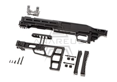 ML MLC-S2 Tactical Kit Chassis with Folding Stock for VSR - Black - obrazek 2