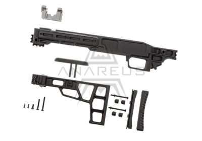 ML MLC-S2 Tactical Kit Chassis with Folding Stock for VSR - Black