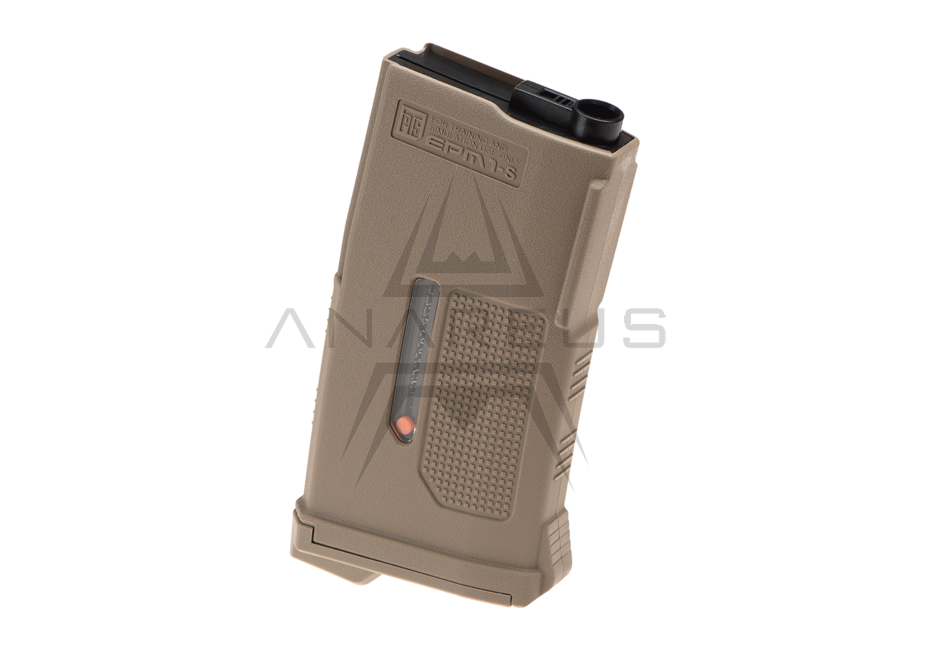 PTS EPM1-S Mid-Cap Magazine for M4 / AR15, 170 BBs - Tan OD-A-PTS038 asgbox.pl PTS EPM1-S Mid-Cap Magazine for M4 / AR15, 170 BBs - Tan