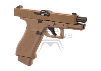 Umarex Glock 19X GBB CO2 Pistol - Tan - obrazek 3