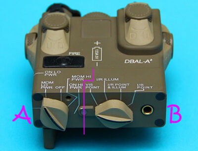 Dual Laser Destinator and Illuminator (Sand) - obrazek 2