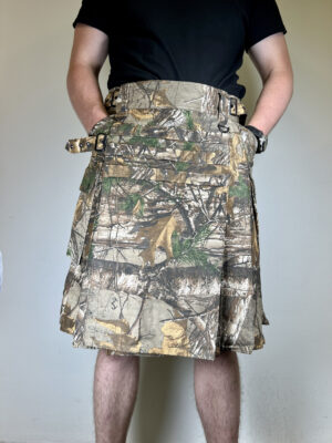 ANAREUS Tactical Kilt - Tree Camo - obrazek 3