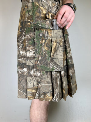ANAREUS Tactical Kilt - Tree Camo - obrazek 4