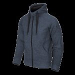HELIKON COVERT TACTICAL Hoodie (FullZip)(R) - Melange Blue