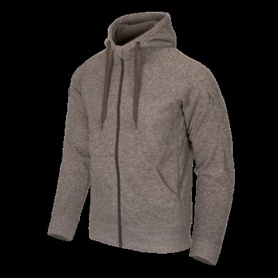 HELIKON COVERT TACTICAL Hoodie (FullZip)(R) - Melange Light Tan