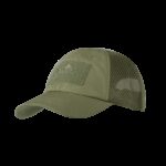 HELIKON BASEBALL VENT Cap with Velcro Adjustment, Ripstop - Green