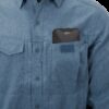 HELIKON DEFENDER Mk2 Gentleman Shirt(R) - Melange Blue OD-A-KO-DGM-PO-6520Y-B03 asgbox.pl