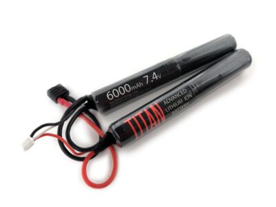 Li-Ion Battery TITAN 7.4V 6000mAh, 30C - Nunchuk (2 Pieces) - obrazek 2
