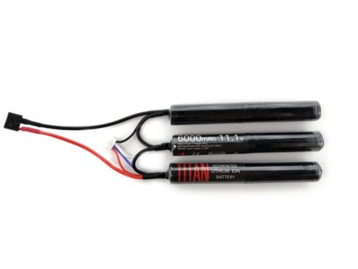Li-Ion Battery TITAN 11.1V 6000mAh, 30C - Crane (3-pieces)