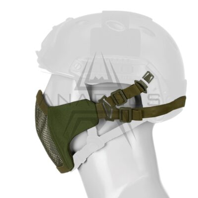 Alternative view of Mk.II Steel Half Face Mask FAST Version, OD