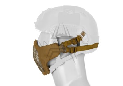 Mk.II Steel Half Face Mask FAST Version, TAN - obrazek 2