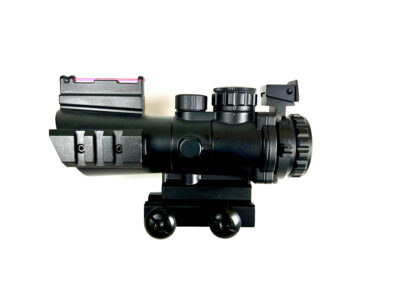 WE 4 x 32 scope w/side rail - Black - obrazek 2