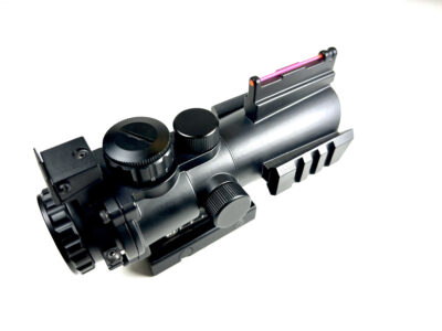 WE 4 x 32 scope w/side rail - Black - obrazek 5