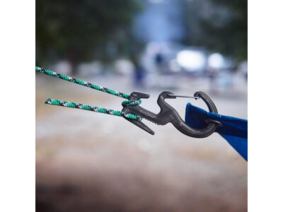 FIGURE 9(R) CARABINER ROPE TIGHTENER in metal color - small S - Combo set (2ks) - obrazek 4