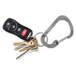 SLIDELOCK(R) CARABINER STAINLESS STEEL, black - size 3 - obrazek 4
