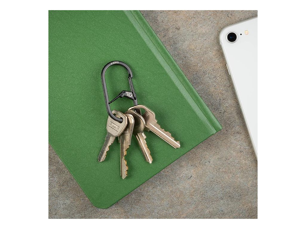 G-SERIES(TM) DUAL CHAMBER CARABINER, black - size 2 OD-A-GS2-01-R6 asgbox.pl G-SERIES(TM) DUAL CHAMBER CARABINER, black - size 2 - obrazek 5