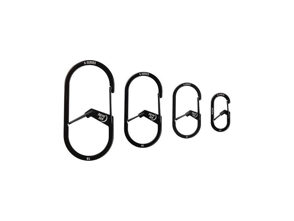 G-SERIES(TM) DUAL CHAMBER CARABINER, black - size 3 OD-A-GS3-01-R6 asgbox.pl G-SERIES(TM) DUAL CHAMBER CARABINER, black - size 3 - obrazek 2