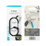 G-SERIES(TM) DUAL CHAMBER CARABINER, black - size 4