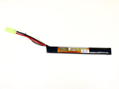 Li-Pol battery X-Cell 7,4V 1300mAh, 20C - Stick (long)