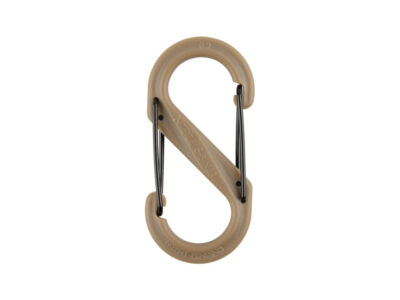 S-BINER(R) PLASTIC DUAL CARABINER, coyote - size 2 - obrazek 2