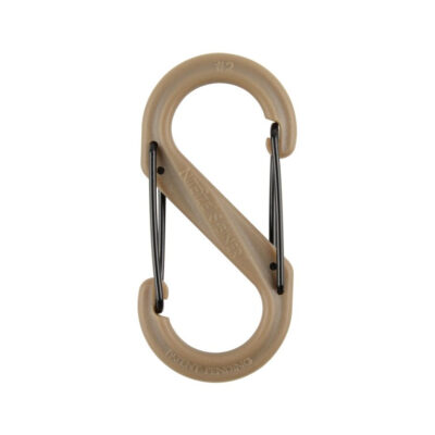 Alternative view of S-BINER(R) PLASTIC DUAL CARABINER, coyote - size 2