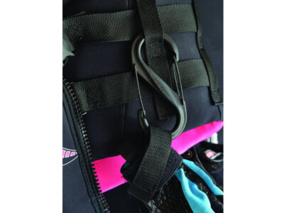 S-BINER(R) PLASTIC DUAL CARABINER, black - size 4 - obrazek 4