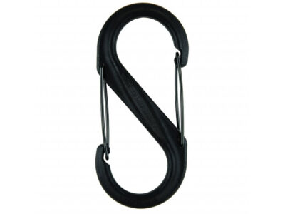 S-BINER(R) PLASTIC DUAL CARABINER, black - size 6 - obrazek 2