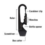 DOOHICKEY(R) KEY TOOL, black - obrazek 3