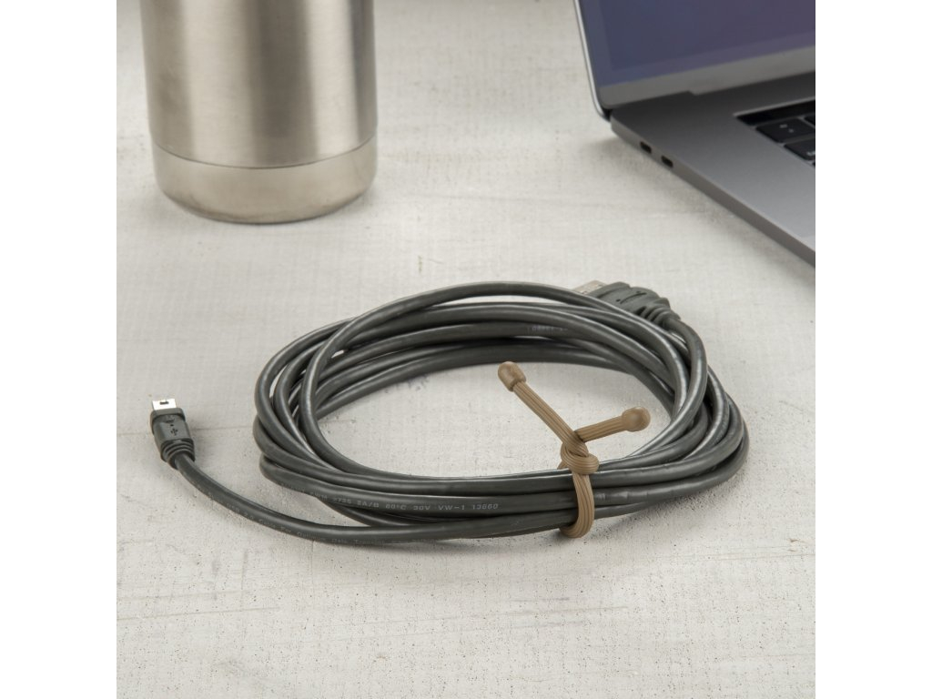 GEAR TIE(R) REUSABLE RUBBER TWIST TIE(TM) (2pcs), coyote - length 6" OD-A-GT6-2PK-29 asgbox.pl GEAR TIE(R) REUSABLE RUBBER TWIST TIE(TM) (2pcs), coyote - length 6" - obrazek 3