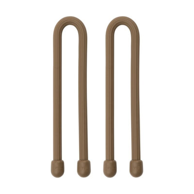 Alternative view of GEAR TIE(R) REUSABLE RUBBER TWIST TIE(TM) (2pcs), coyote - length 6"