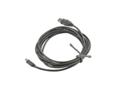 GEAR TIE(R) REUSABLE RUBBER TWIST TIE(TM) (2pcs), Charcoal - length 6" - obrazek 4