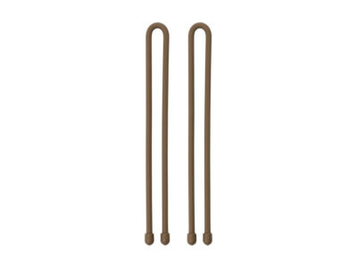 GEAR TIE(R) REUSABLE RUBBER TWIST TIE(TM) (2pcs), Coyote - length 12" - obrazek 2