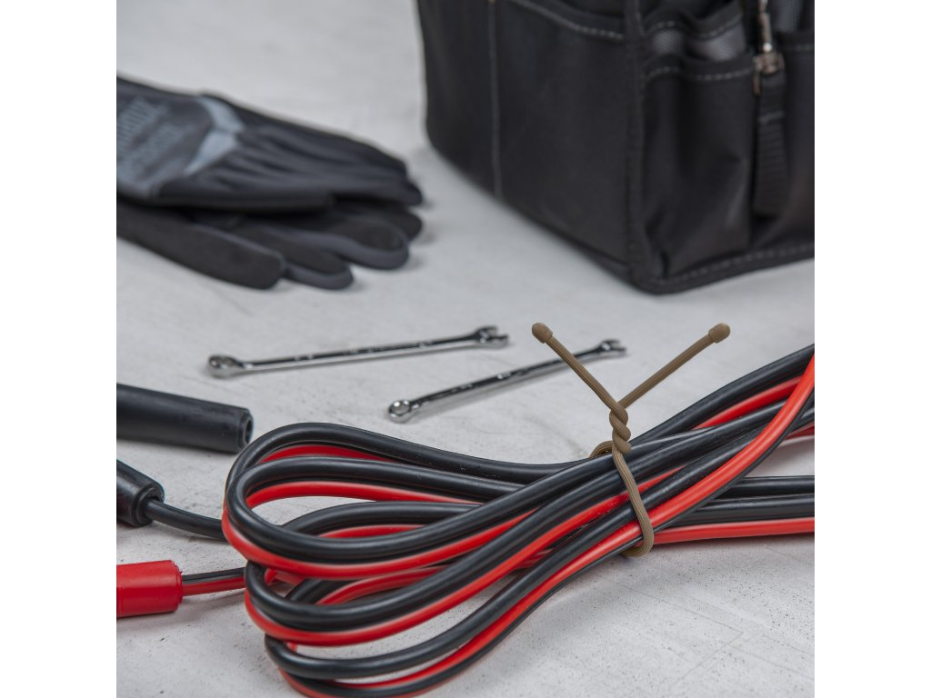GEAR TIE(R) REUSABLE RUBBER TWIST TIE(TM) (2pcs), Coyote - length 12" OD-A-GT12-2PK-29 asgbox.pl GEAR TIE(R) REUSABLE RUBBER TWIST TIE(TM) (2pcs), Coyote - length 12" - obrazek 4