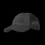 HELIKON BASEBALL VENT Cap with Velcro Adjustment, Ripstop - Black