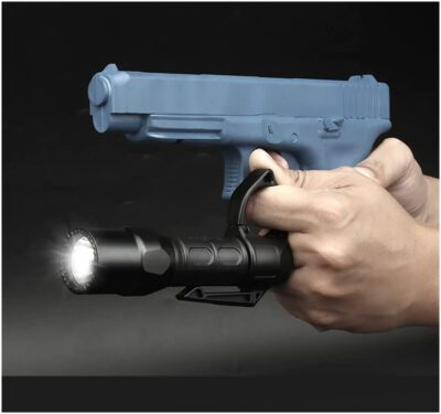 Tactical Flashlight ring 22mm - BLACK - obrazek 2