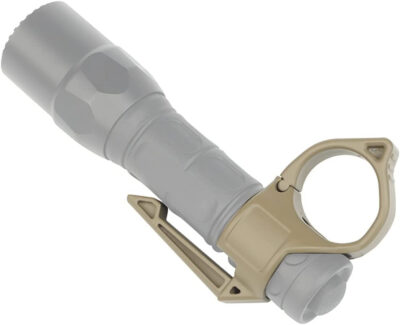 Tactical Flashlight ring 22mm - BLACK - obrazek 5