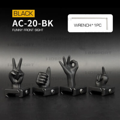 Funny Sight przyrządy celownicze dłonie - Black