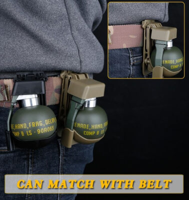 Wosport M67 DUMMY model MOLLE Set - Black - obrazek 2